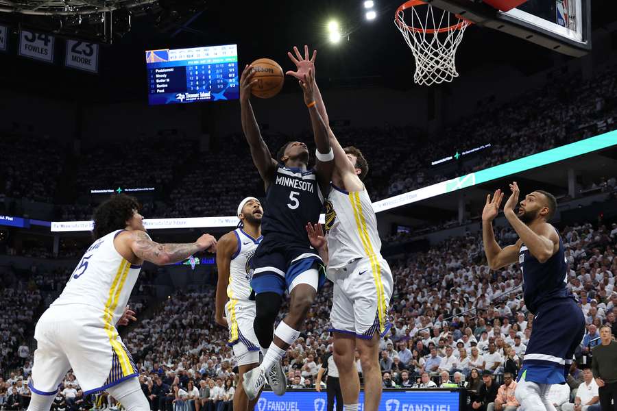 NBA playoffs Timberwolves knock out Warriors and advance to Western Conference Finals