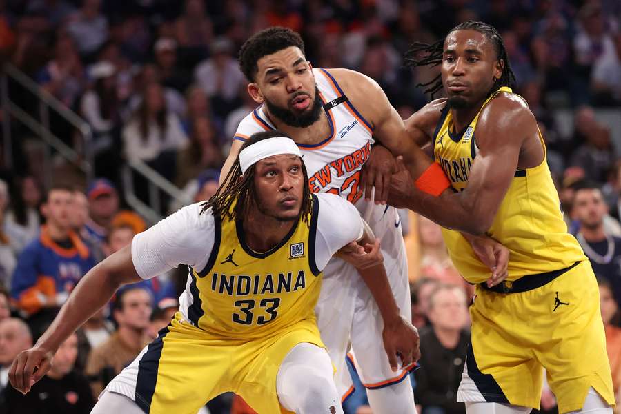 NBA Playoffs Pascal Siakam puts up 39 points as Pacers take 2 0 series lead over Knicks
