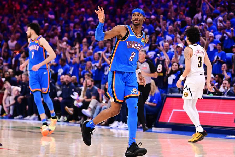 NBA playoffs OKC Thunder advance to West final after big win over Denver Nuggets