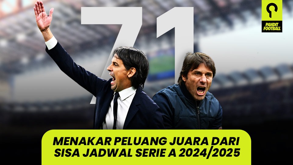 Menakar Peluang Juara dari Sisa Jadwal Serie A 2024 2025