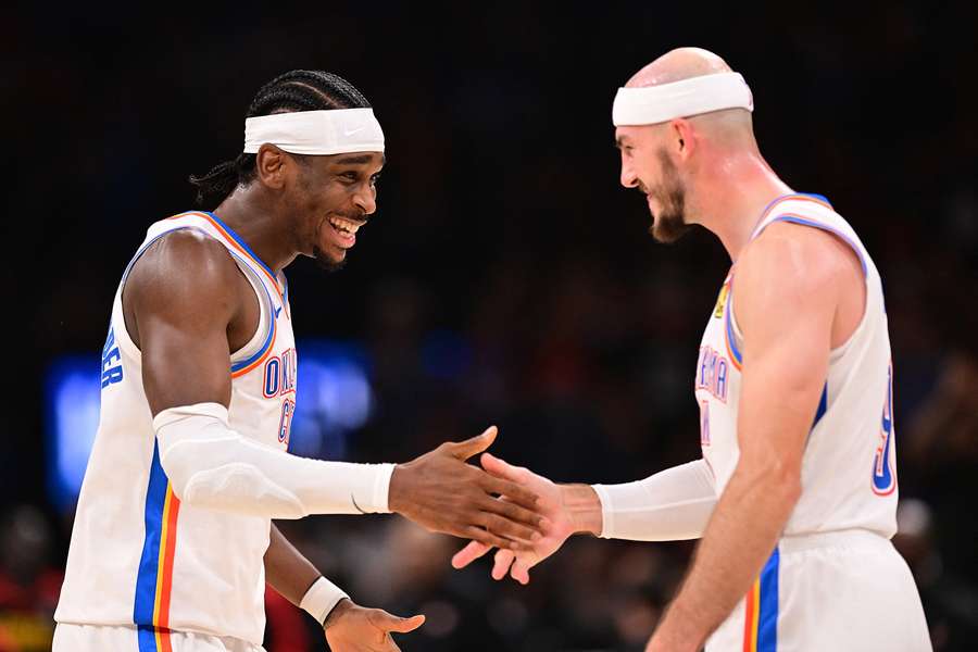 NBA Playoffs Thunder roll their way to Game 1 win over Wolves behind SGA x27 s 31 points