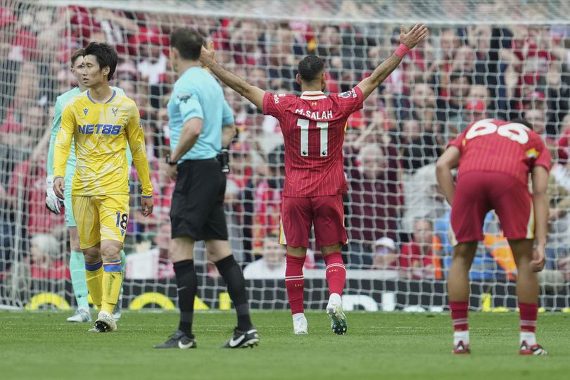 Hasil Liverpool vs Crystal Palace Skor 1 1