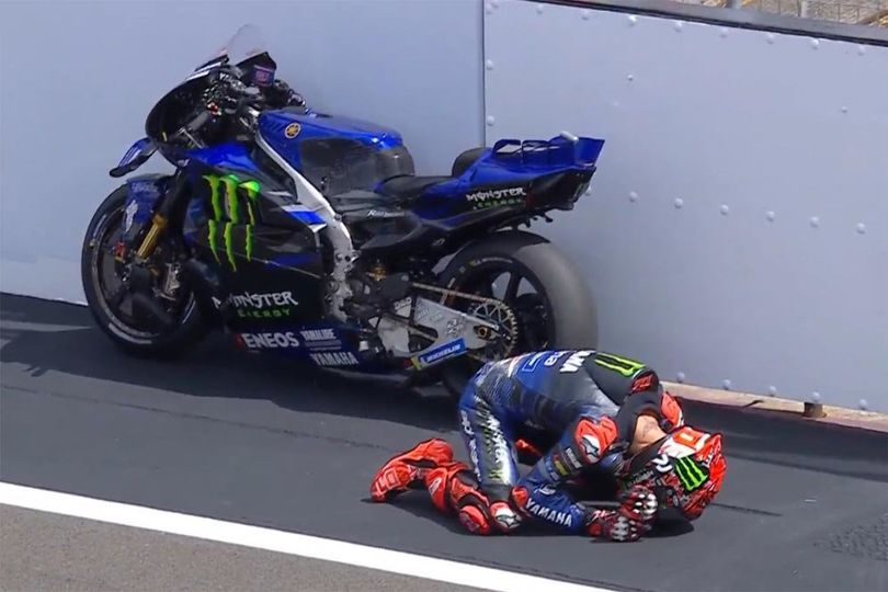 Fabio Quartararo Tak Kuasa Tahan Tangis Usai Gagal Finis di MotoGP Inggris 2025 Tapi Senang Lihat Kemajuan Yamaha